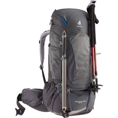 Deuter Aircontact Pro 60+15 Yürüyüş Sırt Çantası Siyah - 3