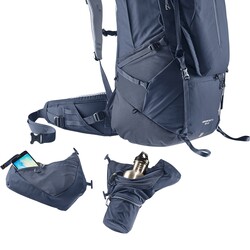 Deuter Aircontact X 80+15 Sırt Çantası Antrasit - 8