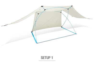 Helinox Royal Box Shade (With Kits) Ultralight Gölgelik Tente Sand - 3