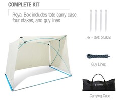 Helinox Royal Box Shade (With Kits) Ultralight Gölgelik Tente Sand - 6