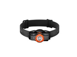 Led Lenser Mh5 Kafa Feneri Black Orange Şarjlı - 2