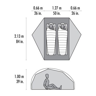 Msr Freelite II Ultralight Çadır 2 Kişilik 3 Mevsim - 7