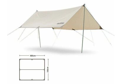 Naturehike Tarp Tente Güneşlik Bej Pol Dahil 3x4m - 1