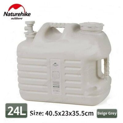 Naturehike İçme Suyu Taşıma Bidonu 24lt Bpa Free Bej Gri - 1