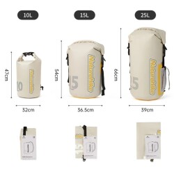 Naturehike Su Geçirmez Çanta Beyaz 10Litre - 3