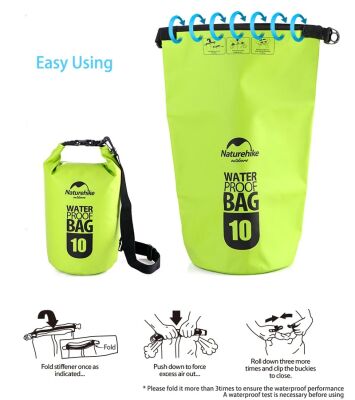 Naturehike Su Geçirmez Çanta Turuncu 10Litre - 2