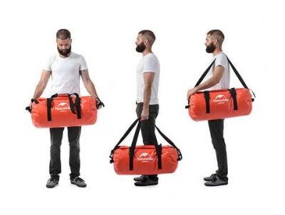 Naturehike Su Geçirmez Çanta Turuncu 90Litre - 4