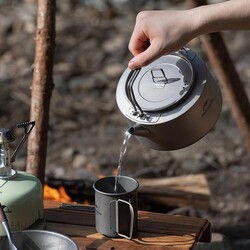 Naturehike Titanyum Kettle Çaydanlık 1 LT - 3