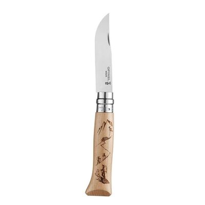 Opinel Inox No 08 Macera Yürüyüş Desenli Paslanmaz Çelik Çakı - 3