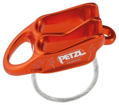 Petzl Reverso Emniyet Aleti Kırmızı/Turuncu - 1