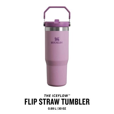 Stanley Flip Straw Tumbler Pipetli Termos Bardak 0,89 LT Lilac - 3