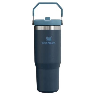 Stanley Flip Straw Tumbler Pipetli Termos Bardak 0,89 LT Navy - 1