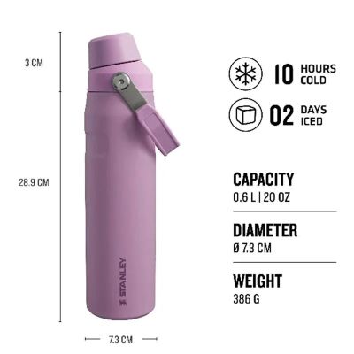 Stanley The Aerolight IceFlow Soğuk Su Termosu 0,60 Lt Lilac - 2