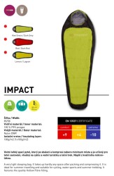 Trimm Impact -10C Ultralight Uyku Tulumu 195 Sağ Yeşil - 3